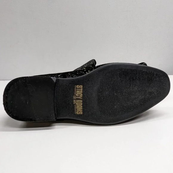 New Stacy Adams Men's Stellar Glitter Slip On Loafer Size 9.5 - Picture 6 of 7